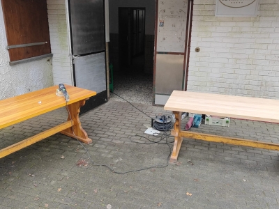 Es tut sich was in der kleinen Schützenhalle!